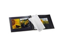 Hama Fotoalbum Fine Art 28 x 24 cm Türkis, 50 schwarze Seiten
