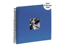 Hama Fotoalbum Fine Art 36 x 32 cm Dunkelblau, 50 schwarze Seiten