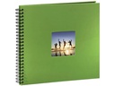 Hama Fotoalbum Fine Art 36 x 32 cm Grün, 50 schwarze Seiten