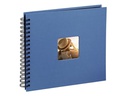 Hama Fotoalbum Fine Art 36 x 32 cm Hellblau, 50 schwarze Seiten