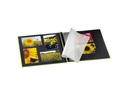 Hama Fotoalbum Fine Art 36 x 32 cm Hellgrün, 50 schwarze Seiten