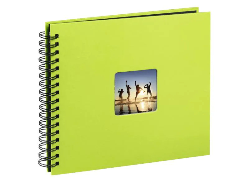 Hama Fotoalbum Fine Art 36 x 32 cm Hellgrün, 50 weisse Seiten