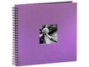 Hama Fotoalbum Fine Art 36 x 32 cm Lila, 50 schwarze Seiten