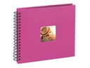 Hama Fotoalbum Fine Art 36 x 32 cm Pink, 50 schwarze Seiten
