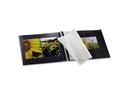 Hama Fotoalbum Fine Art 36 x 32 cm Weiss, 50 schwarze Seiten