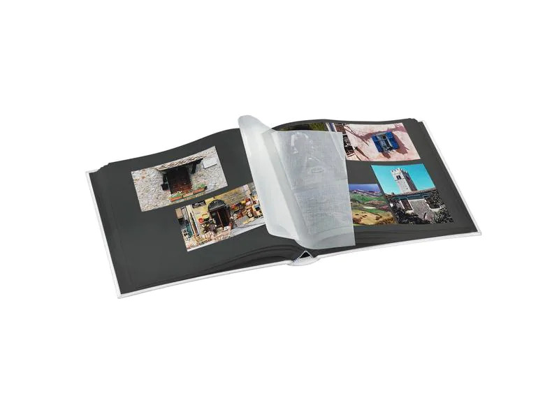 Hama Fotoalbum Jumbo «La Fleur» 30 x 30 cm 100 schwarze Seiten
