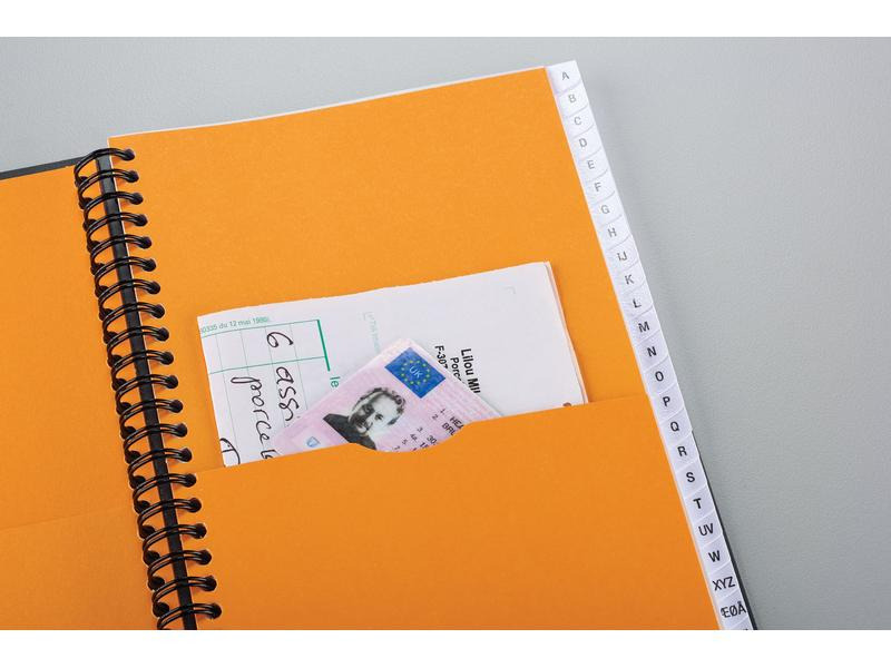 Oxford Adressbuch International, A5, Liniert, Grau
