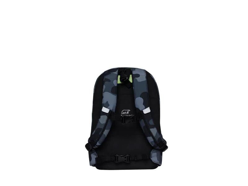 Beckmann Schulrucksack-Set Active Air Flx Camo Rex 6-teilig