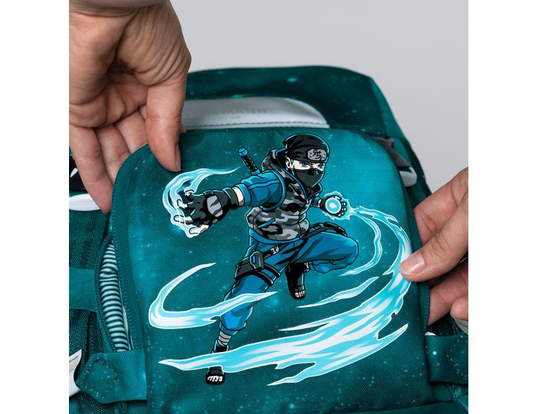 Beckmann Schulthek-Set Classic Set Ninja Master 6-teilig