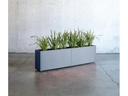 Herstera Pflanzentrog Metal Planter 30, 100 x 30 x 50 cm, Anthrazit