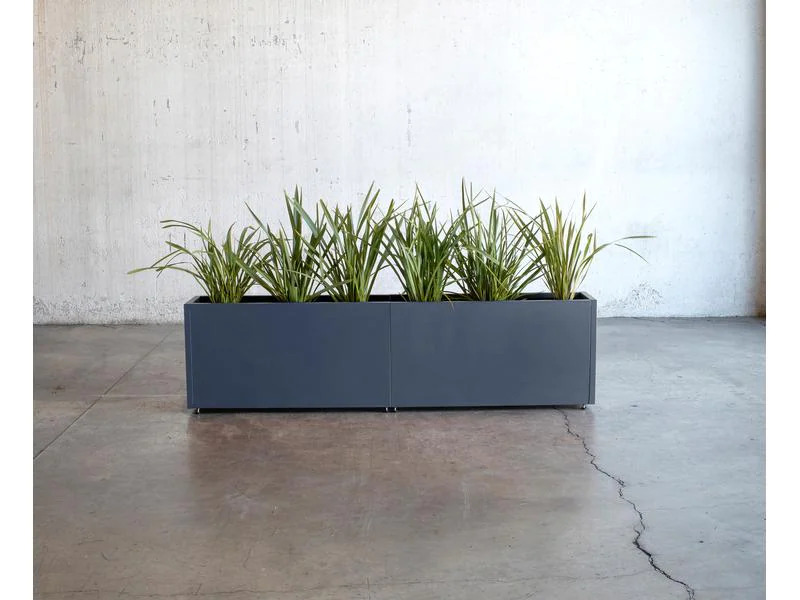 Herstera Pflanzentrog Metal Planter 30, 100 x 30 x 50 cm, Anthrazit