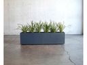 Herstera Pflanzentrog Metal Planter 30, 100 x 30 x 50 cm, Anthrazit