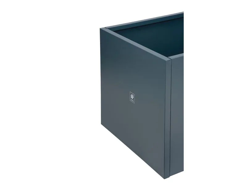 Herstera Pflanzentrog Metal Planter 50, 150 x 50 x 50 cm, Anthrazit