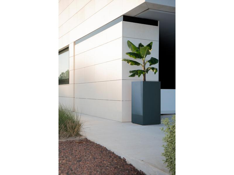 Herstera Pflanzentopf Metal Planter Column, Anthrazit