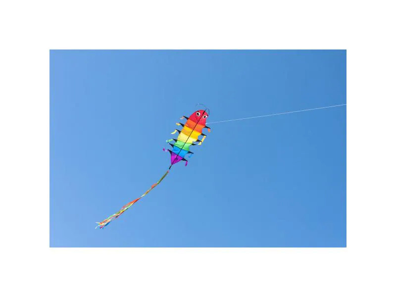Invento-HQ Einleinerdrachen Flapping Willie Worm