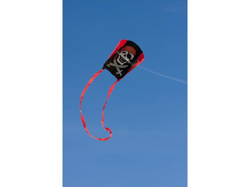 Invento-HQ Einleinerdrachen Pocket Sled Jolly Roger