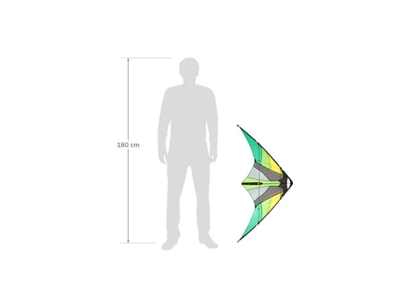 Invento-HQ Lenkdrachen Cirrus Emerald