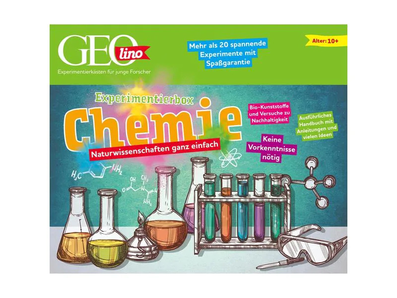 Franzis GEOlino Experimentierbox Chemie Deutsch