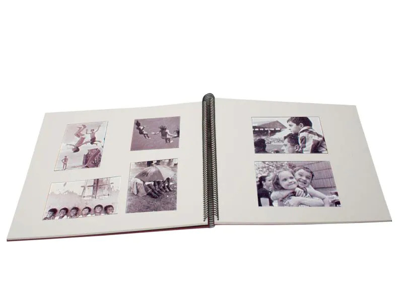 Semikolon Fotoalbum 17 x 17 cm Schwarz, 20 cremeweisse Seiten