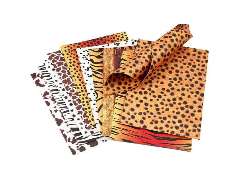 Creativ Company Bastelpapier Animal Print A4, 300g