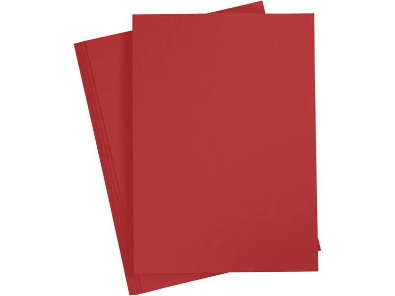 Creativ Company Fotokarton A4, 220 g Rot