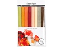 Creativ Company Krepppapier Pastell/rot 25 x 60 cm, 105 g,  8 Stück