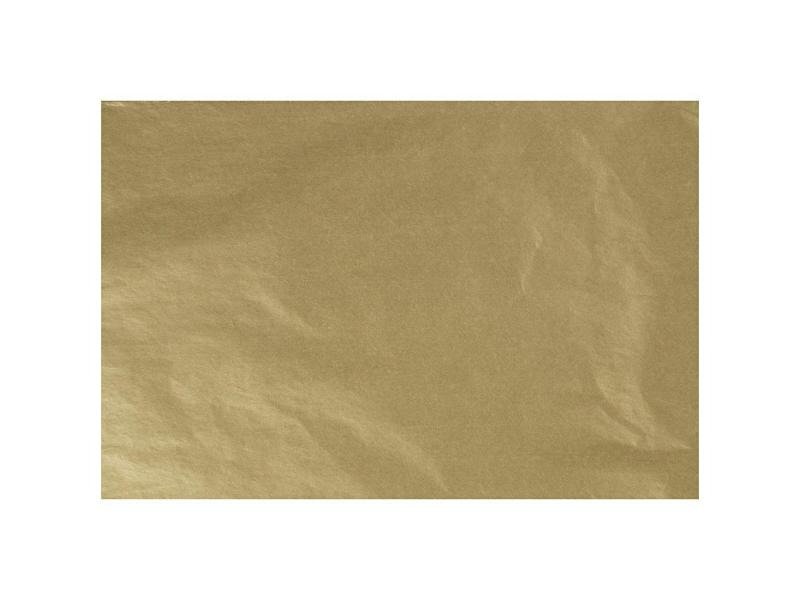 Creativ Company Seidenpapier 50 x 70 cm Gold, 25 Blatt