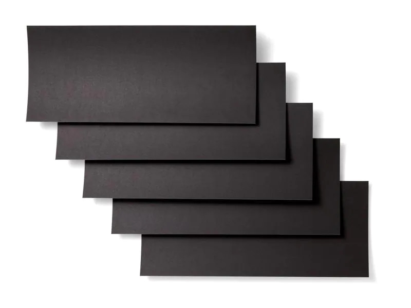 Cricut Stickerpapier JOY 14 x 33 cm, 10 Stück, Schwarz