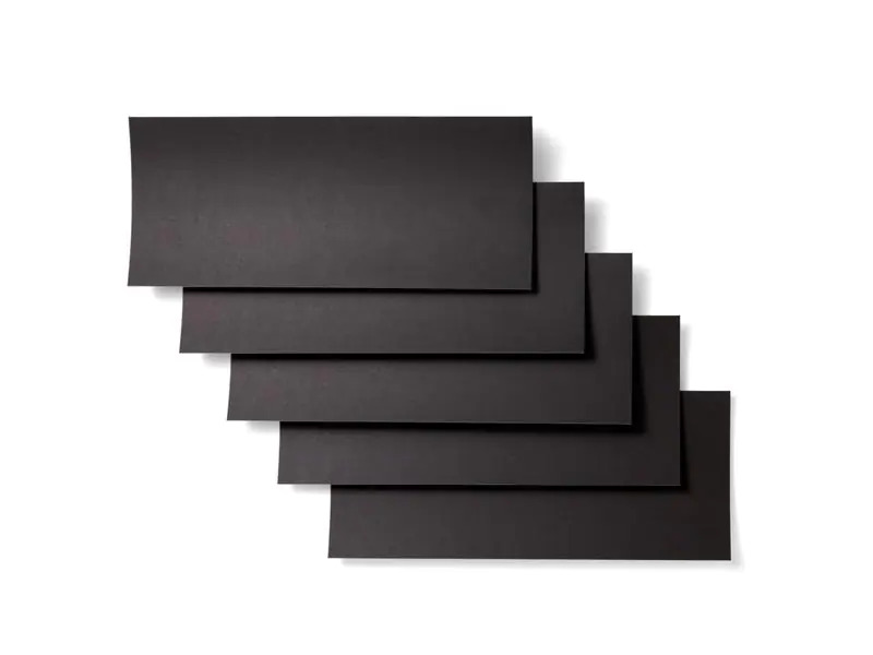 Cricut Stickerpapier JOY 14 x 33 cm, 10 Stück, Schwarz