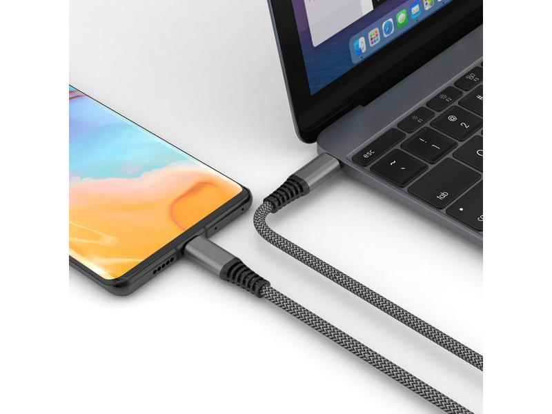 4smarts USB 2.0-Kabel Daten- und Ladekabel USB C - USB C 1.5 m