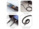 4smarts USB 2.0-Kabel Daten- und Ladekabel USB C - USB C 1.5 m