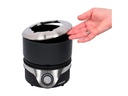 Rotel Fleischfondue-Set U1852CH 6 Teile, Schwarz