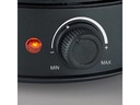 Severin Fondue-Set All-in-One 11 Teile, Schwarz/Silber