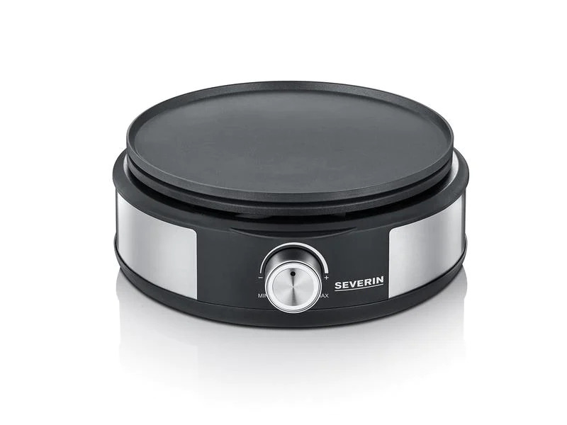 Severin Fondue-Set All-in-One 11 Teile, Schwarz/Silber