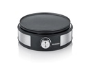 Severin Fondue-Set All-in-One 11 Teile, Schwarz/Silber