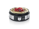 Severin Fondue-Set All-in-One 11 Teile, Schwarz/Silber