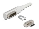 Delock Thunderbolt 3-Kabel Magnetisch USB C - USB C 1.2 m 4K 60Hz