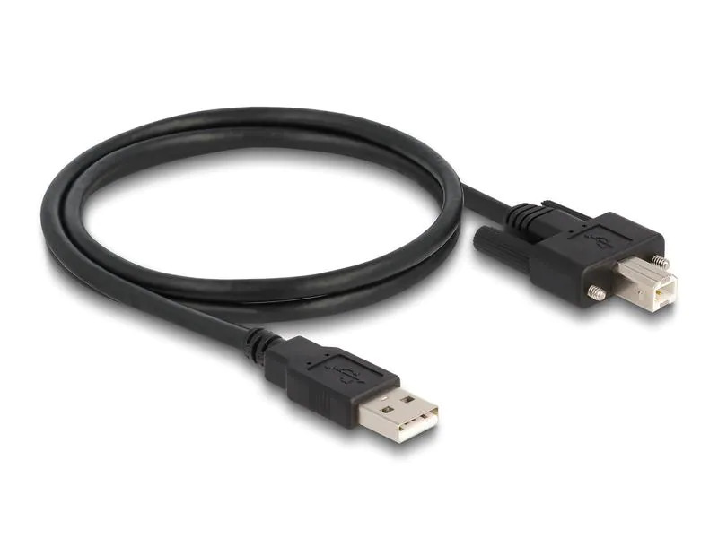 Delock USB 2.0-Kabel USB A - USB B 1 m