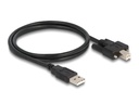 Delock USB 2.0-Kabel USB A - USB B 1 m