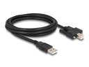 Delock USB 2.0-Kabel USB A - USB B 2 m