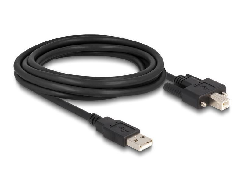 Delock USB 2.0-Kabel USB A - USB B 3 m