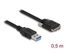 Delock USB 3.0-Kabel USB A - Micro-USB B 0.5 m