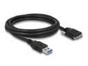 Delock USB 3.0-Kabel USB A - Micro-USB B 2 m