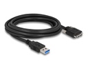 Delock USB 3.0-Kabel USB A - Micro-USB B 3 m