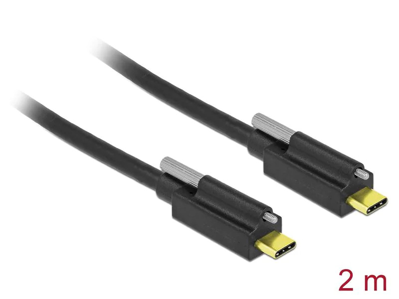 Delock USB 3.1-Kabel SuperSpeed USB C - USB C 2 m