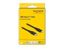 Delock USB-Kabel USB C - Lightning 1 m, Schwarz