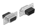 Delock Adapter D-Sub 9-Pin zu RJ12 6P/6C, Montagesatz 0.052 m