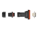 Delock Adapter D-Sub HD 9 Pin Stecker mit Gehäuse IP67 wasserfest
