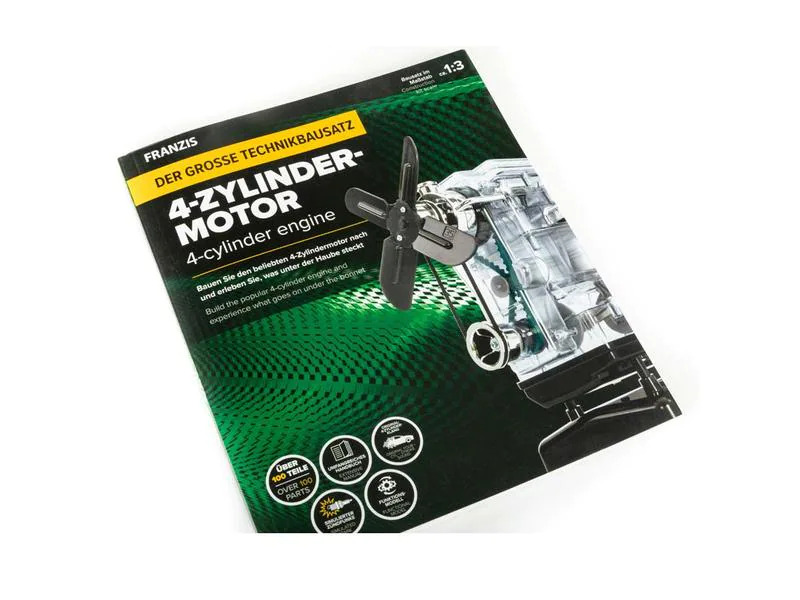 Franzis Lernpaket 4-Zylinder-Motor selber bauen