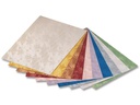 Folia Bastelkarton Damast Farbig sortiert